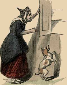 Illustration: Old Mother Hubbard