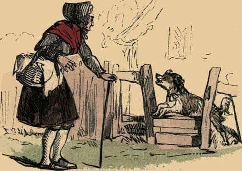 Illustration: Oh lawk! oh mercy on me! I see it is not I.