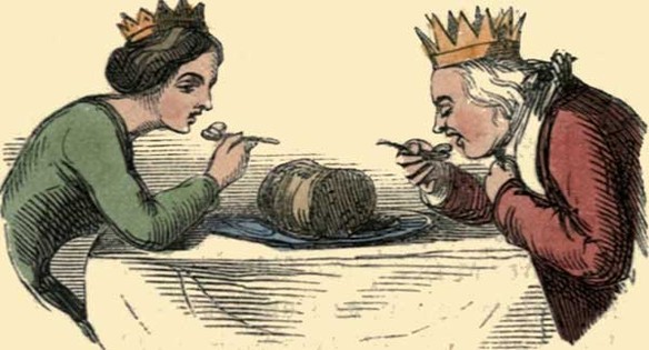 Illustration: When good King Arthur ruled this land.